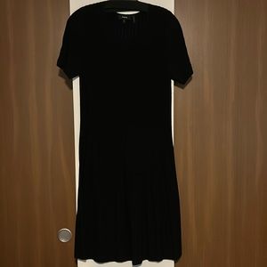 Theory Ribbed Viscose Dress
